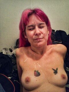 Cumming on escort face